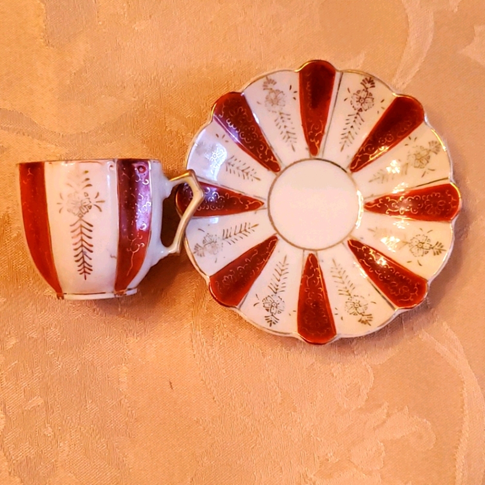Japan vintage espresso porcelain set - Picture 5 of 8